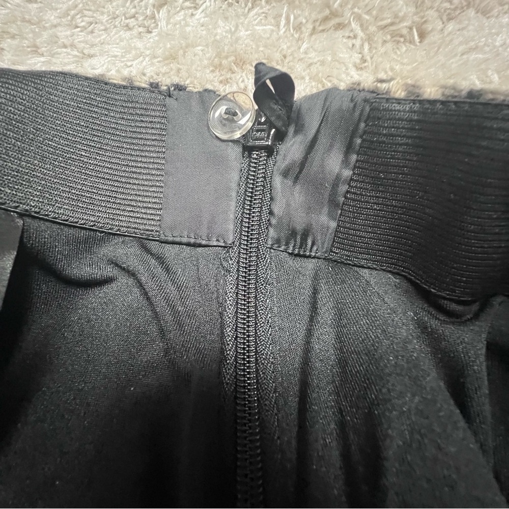 H&M Wool Plaid Mini Skirt • Brown Tan Black • Lined • NWT • Size 10 - Picture 7 of 8